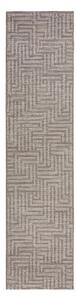 Sivo-béžový vonkajší koberec behúň 230x60 cm Salerno - Flair Rugs