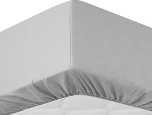 Sleepwise Soft Wonder-Edition, naťahovacia plachta, 180-200 x 200 cm, mikrovlákno, svetlo sivá