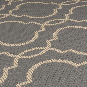Sivo-béžový vonkajší koberec behúň 230x66 cm Milan - Flair Rugs