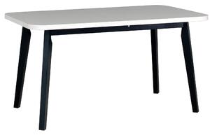 Obdĺžnikový stôl Oslo 6 - biela / čierna