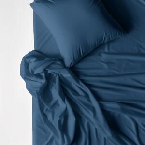 Goldea bavlnené posteľné obliečky - námornícke modré 150 x 200 a 50 x 60 cm
