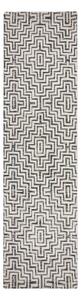 Sivý behúň 80x300 cm Rhett – Flair Rugs