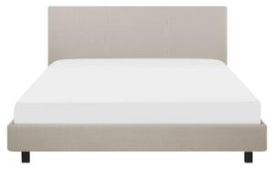 Manželská posteľ 160 cm ALVIA (s roštom) (béžová). Vlastná spoľahlivá doprava až k Vám domov. 1007079