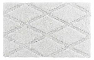 Biela kúpeľňová predložka 50x80 cm Thais – douceur d'intérieur