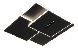 LED Stmievateľné stropné svietidlo LED/95W/230V 3000-6500K čierna +diaľkové ovládanie