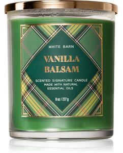 Bath & Body Works Vanilla Balsam vonná sviečka 227 g
