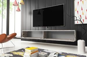 TV stolík Lowboard D 180 cm - betón smart