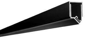 Rea Hugo, bočný profil a magnetická lišta 200 cm, čierna matná, REA-K7770