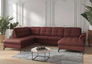 SEDACIA SÚPRAVA, koža, červenohnedá Sit & More - Sedačky, Online Only