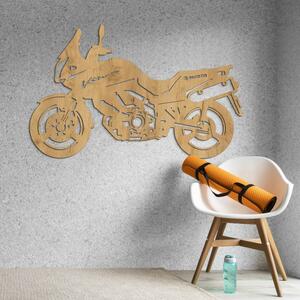 DUBLEZ | Drevená motorka na stenu - Suzuki V-Strom
