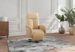 RELAXAČNÉ KRESLO, koža, cappuccino Sit & More - Online Only obývacie izby, Online Only