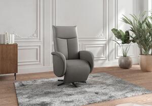 RELAXAČNÉ KRESLO, koža, mokka Sit & More - Online Only obývacie izby, Online Only