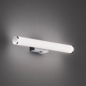 Mattimo LED nástenné svietidlo, šírka 40 cm, chróm, vypínač, Chrómová / strieborná, Kúpeľňa, Plast, Moderný, Nástenné svietidlo