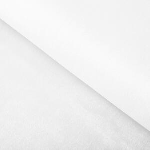 Zamatová látka Velvet Prémium SVP-052 Snehovo biela - šírka 280 cm