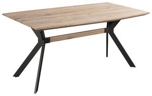 JEDÁLENSKÝ STÔL, prírodná farba, 160/90/76 cm MID.YOU - Online Only jedálne, Online Only