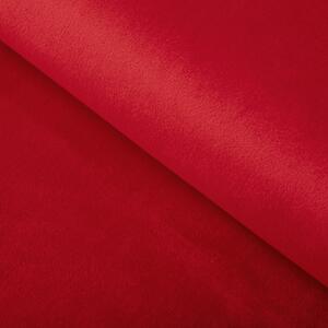 Zamatová látka Velvet Prémium SVP-051 Sýto červená - šírka 280 cm