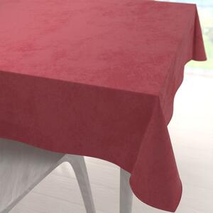 Biante Veľký zamatový štvorcový obrus Velvet Prémium SVP-050 Vínovo červený 150x150 cm