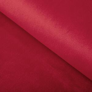 Zamatová látka Velvet Prémium SVP-049 Jahodovo červená - šírka 145 cm