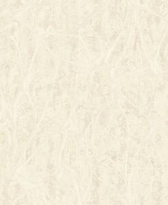 Luxusná krémová vliesová tapeta s výrazným metalickým vzorom, 56806, Aurum II, Limonta