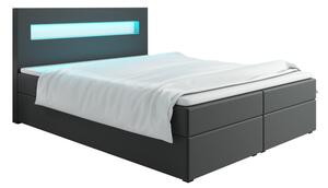Čalúnená posteľ boxspring LOZE 3, 140x200, soft 29