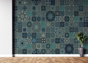 Fototapeta Orientálna tyrkysová mozaika - Andrea Haase Materiál: Vliesová, Rozmery: 300 x 210 cm