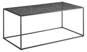 KONFERENČNÝ STOLÍK, čierna, kov, sklo, 110/55/45 cm Livetastic - Stolíky do obývačky, Online Only