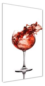Vertikálny foto obraz sklenený Pohár vína osv-10584966