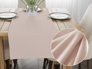 Biante Zamatový behúň na stôl Velvet Prémium SVP-020 Béžový 35x120 cm