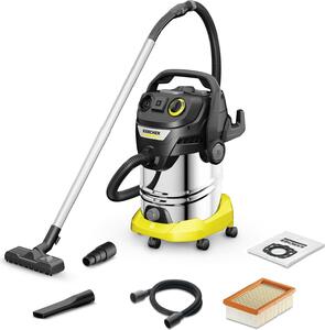 Karcher AG KWD 6 P S V-30/8/22/T, 1300 W, Bubnový vysávač, Suché a mokré, Bezvreckové, 30 L, Textil