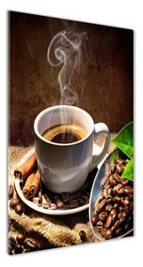 Vertikálny foto obraz sklo tvrdené Hrnček kávy