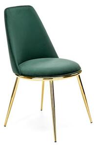 Halmar K460 jedálenská stolička tmavo zelená