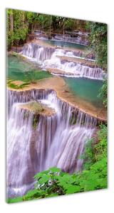 Vertikálny foto obraz sklenený Vodopád osv-117248040
