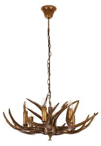 Brilagi - Luster na reťazi DEER 6xE14/10W/230V pr. 70 cm parohy
