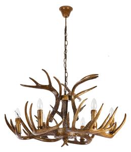 Brilagi - Závesný luster na reťazi DEER 6xE14/10W/230V, priemer 80 cm, v tvare parožia