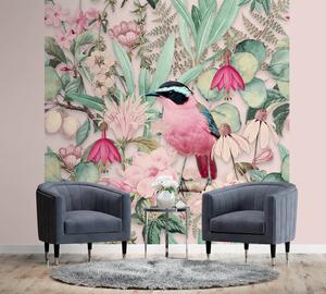 Fototapeta Príroda ružového vtáka - Andrea Haase Materiál: Vliesová, Rozmery: 200 x 200 cm