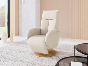 RELAXAČNÉ KRESLO, textil, krémová Sit & More - Online Only obývacie izby, Online Only