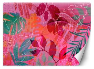 Fototapeta Abstrakcia listov ružová - Andrea Haase Materiál: Vliesová, Veľkosť: 100 x 70 cm