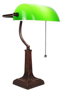 Bankárska zelená pracovná lampa 26*38