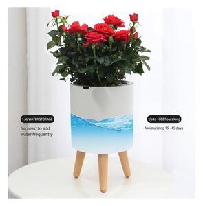 Plastový samozavlažovací kvetináč ø 19 cm Calla - Tomasucci