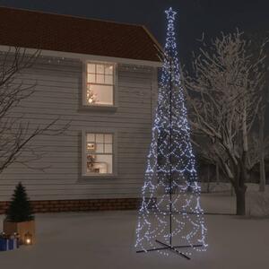 Vianočný stromček kužeľ studené biele svetlo 3000 LED 230x800cm