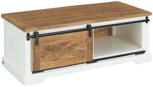 KONFERENČNÝ STOLÍK, prírodná farba, čierna, biela, drevo, 60/120/45 cm MID.YOU - Stolíky do obývačky, Online Only