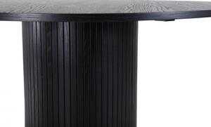 BIANCA ROUND jedálensky stôl Čierna