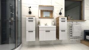Kúpeľňová zostava TERNI C biely mat + dub artisan