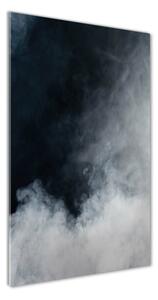 Vertikálny fotoobraz na skle Biely dym osv-31357188
