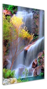 Vertikálny foto obraz sklenený Vodopád osv-2981539