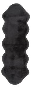 UMELÁ KOŽUŠINA, 60/180 cm, antracitová - Online Only bytové doplnky, Online Only