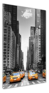 Vertikálny foto obraz sklenený Taxi New York osv-44846834