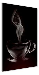 Vertikálny foto obraz sklenený Aromatická káva
