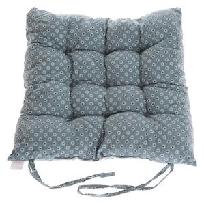 Sivý textilný sedák 40x40 cm - Dakls