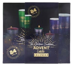 Luxusný adventný kalendar so sviečkami pre ženy